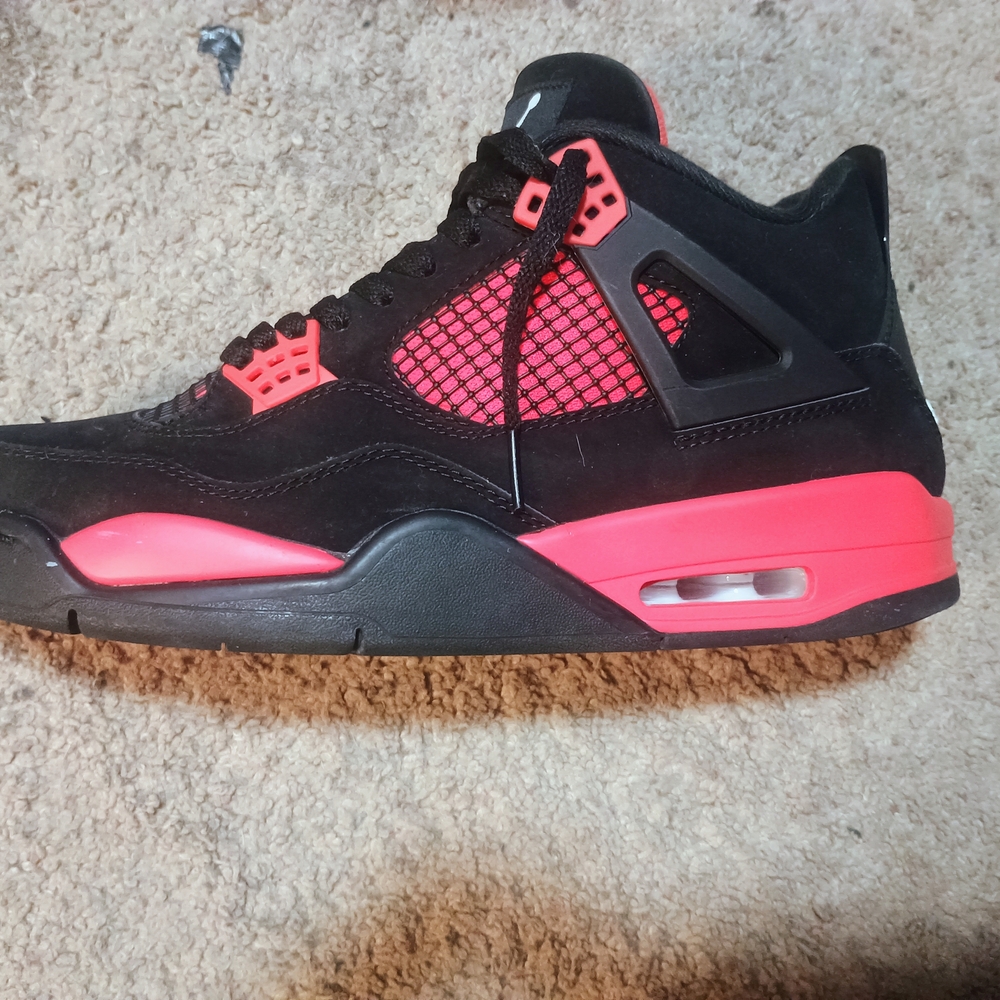 Jordan Sneakers Black and Red